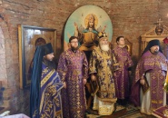  Епископ Мстислав совершил Божественную Литургию в Антониево-Дымском мужском монастыре – 04.03.2023