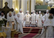 Епископ Мстислав сослужил митрополиту Варсонофию в Александро-Невской Лавре - 05.09.2021