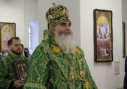 Епископ Мстислав совершил Божественную Литургию в Кировске - 09.02.2021