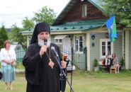 Епископ Мстислав совершил Божественную Литургию в селе Сомино - 12.07.2020