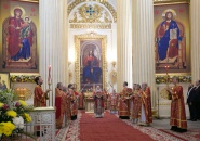 Святейший Патриарх Кирилл освятил Троице-Измайловский собор