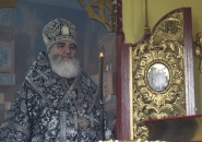 Епископ Мстислав совершил Божественную Литургию Преждеосвященных Даров в городе Лодейное Поле - 15.01.2021