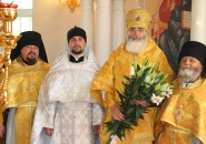 Епископ Мстислав совершил Божественную Литургию в деревне Надкопанье -16.08.2020