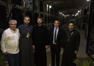Представители Тихвинской епархии приняли участие в конференции "Религия и спорт", а также в футбольном турнире Молдавской митрополии