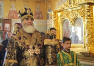Епископ Мстислав совершил Всенощное бдение в Свято-Троицком Александра Свирского мужском монастыре - 17.04.2021