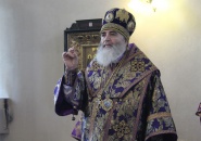 Епископ Мстислав совершил Божественную Литургию в городе Сясьстрое - 18.04.2021