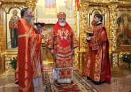 Епископ Мстислав совершил Божественную Литургию в Свято-Троицком Александра Свирского мужском монастыре - 21.05.2020