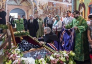 В день Святого Духа епископ Мстислав совершил Божественную Литургию в Свято-Троицком Александра Свирского мужском монастыре - 21.06.2021