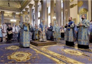 Епископ Мстислав сослужил митрополиту Варсонофию в Казанском соборе города Санкт-Петербурга - 21.07.2021