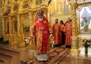Епископ Мстислав совершил Всенощное бдение в Свято-Троицком Александра Свирского мужском монастыре  - 22.05.2020