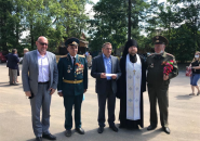 Председатель епархиального "военного" отдела принял участие в торжественно-траурных мероприятиях, посвященных Дню памяти и скорби - 22.06.2020
