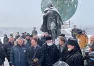 Епископ Мстислав принял участие в открытии мемориального комплекса, посвященного святому благоверному князю Александру Невскому - 22.12.2021
