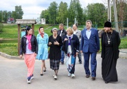 Тихвинский мужской монастырь посетил начальник Договорно-правового департамента МВД России