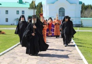 Епископ Мстислав совершил Божественную Литургию в Свято-Троицком Александра Свирского мужском монастыре  - 23.05.2020