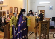 Епископ Мстислав совершил Божественную Литургию в городе Отрадное - 25.10.2020
