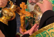 Епископ Мстислав совершил Всенощное бдение в Пикалево - 26.09.2021