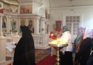 Сотрудники отделения социальной реабилитации "Маленькая мама" посетили монастыри Тихвинской епархии