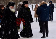Духовенство Тихвинской епархии приняло участие в мероприятиях, посвящённых 78 годовщине полного снятия блокады Ленинграда - 27.01.2022