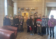 В доме-музее отца Сергия Гарклавса проходят экскурсии для учащихся Тихвина и Тихвинского района - март 2022 г.