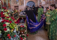 Епископ Мстислав совершил праздничные богослужения памяти святого преподобного Александра Свирского - 30.07.2021