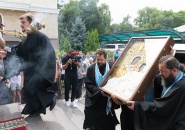 В Алма-Ате состоялась встреча списка чудотворной Тихвинской иконы Божией Матери - 31.08.2021