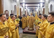 Преосвященнейший Мстислав, епископ Тихвинский и Лодейнопольский, совершил молебное пение на гражданское новолетие – 31.1.2019